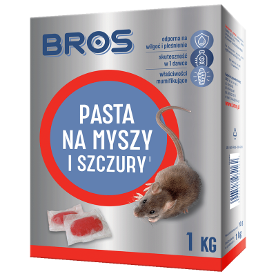 BROS pasta na myszy i szczury 150g