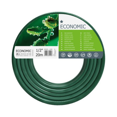 Wąż ogrodowy ECONOMIC 1/2" zielony 20mb
